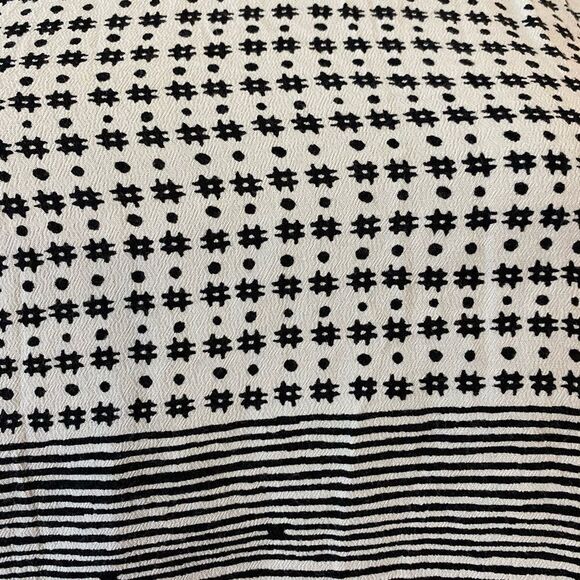 Madewell flowy Refined high scoop neck Tank‎ Top in Hashtag Stripe - Picture 4 of 10